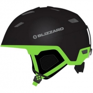 Шлем Blizzard Double (black matt/neon green) 2021-22