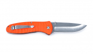 Нож складной Firebird by Ganzo с клипсой, дл. клинка 89 мм, сталь 4116 krupp  цв. оранж