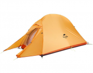 Палатка одноместная сверхлегкая с ковриком Naturehike Cloud up 1 NH18T010-T оранж
