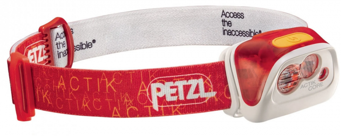 Фонарь налобный Petzl Actik Core с аккум. красный - Фонари - Туристическоеснаряжение