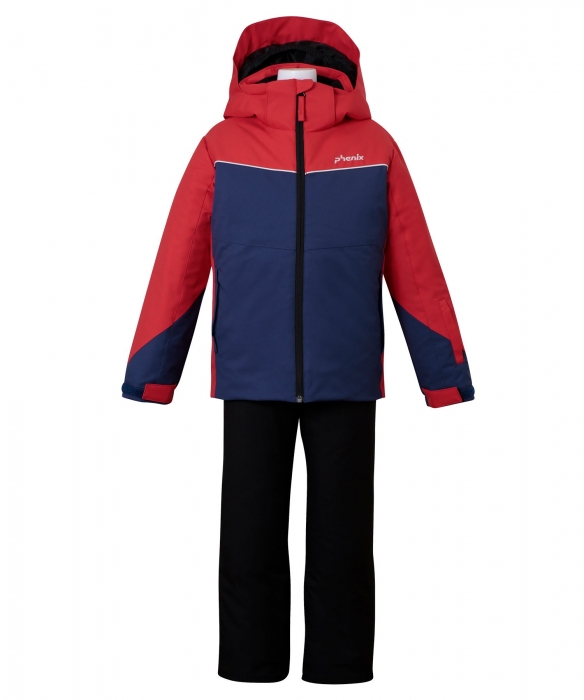 Костюм детский горнолыжный PHENIX Color Blocking Junior Two-piece  RD