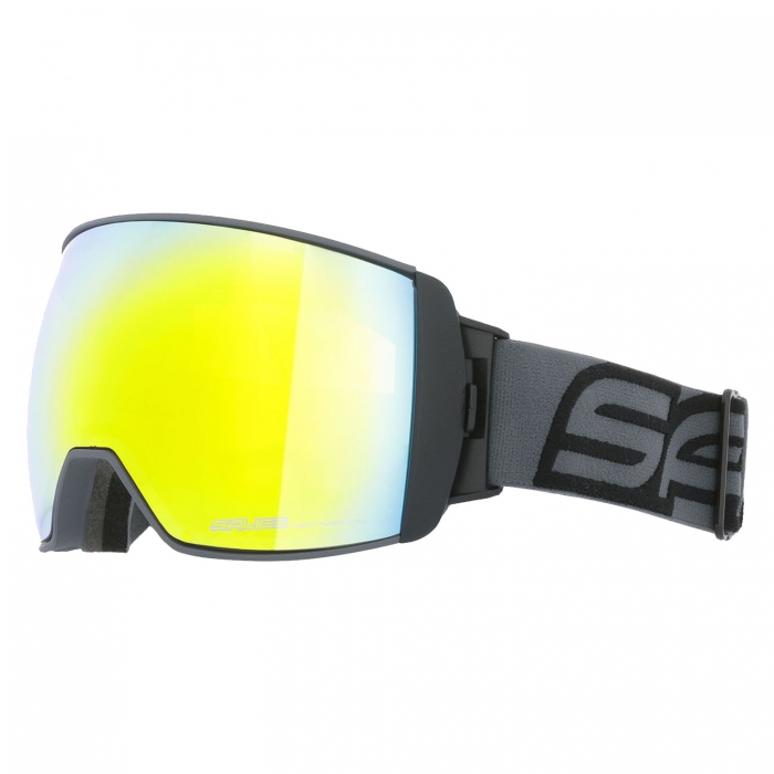 Очки горнолыжные Salice 605DARWF Charcoal/Darw Yellow + Sonar S2 S3
