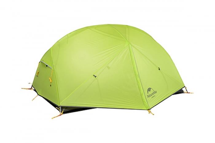 Палатка Naturehike Mongar NH17T007-M 20D двухместная сверхлегкая , зеленая