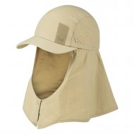 Кепка Buff Desert Cap Solid birch grey S-M