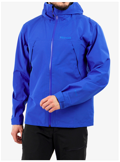 Куртка мужская мембрана Marmot Minimalist Pro GORE TEX Jkt Dark Azure -Куртки мембранные - Одежда для туризма и походов