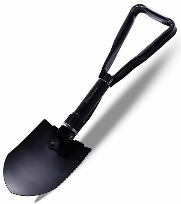   King Camp 6806 Three Folding Shovel