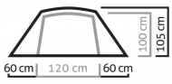 ������� Salewa DENALI III  TENT CACTUS/GREY
