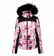 Женская горнолыжная куртка Dare2B Prestige черный/розовый