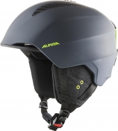 Зимний Шлем Alpina 2023 NEW Grand Charcoal-Neon matt