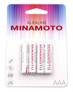 Батарейки Minamoto LR03 alkaline 4/192