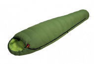 Спальник пуховый BASK  Trekking V2-M  зеленый/серый ТМН   правый
