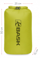 Гермомешок BASK  Dry Bag light  12 желтый