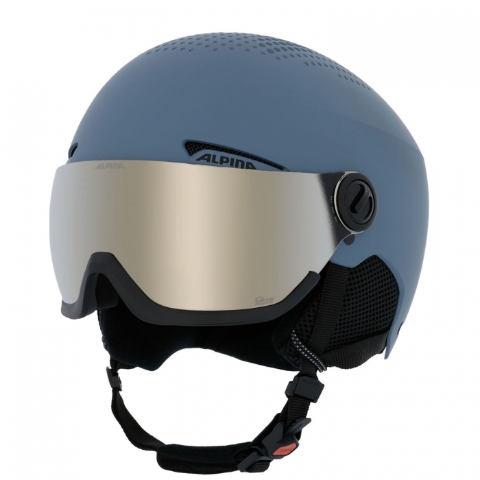  ALPINA Arber Visor Q-Lite Dirt-Blue Matt