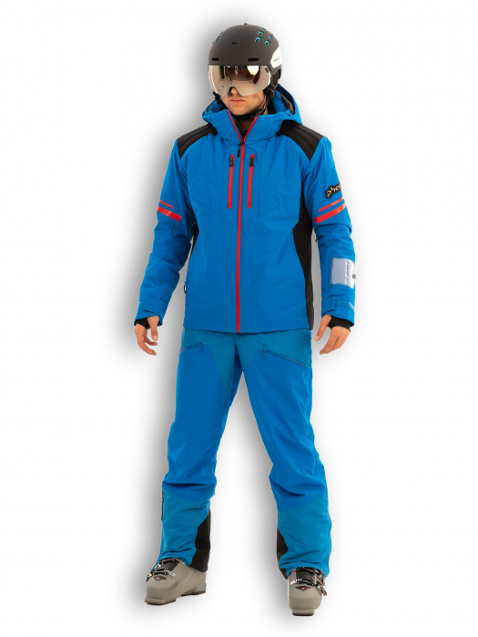 Костюм горнолыжный PHENIX куртка Traction Jacket Blue 24-25 + брюки утепленные PHENIX De Lorean Racing pants 24FW Blue Костюм горнолыжный PHENIX куртка Traction Jacket Blue 24-25 + брюки утепленные PHENIX De Lorean Racing pants 24FW Blue