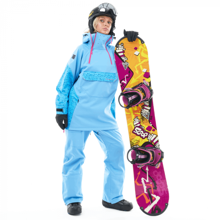 Костюм-анорак сноубордическая DF UKTUS Woman Blue - Pink Костюм-анорак сноубордическая DF UKTUS Woman Blue - Pink
