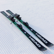 ������ ���� � ����������� HEAD Supershape e-Magnum SW BB-PR+PRD 12 GW Brake 85 [F] Black/Green