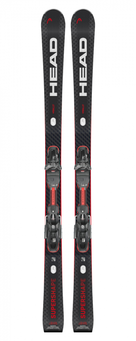 ������ ���� � ����������� HEAD Supershape e-Rally SW BB-PR+PRD 12 GW Brake 85 [F] Black/Red