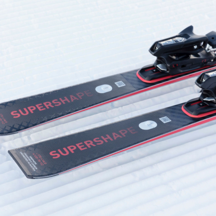 ������ ���� � ����������� HEAD Supershape e-Rally SW BB-PR+PRD 12 GW Brake 85 [F] Black/Red