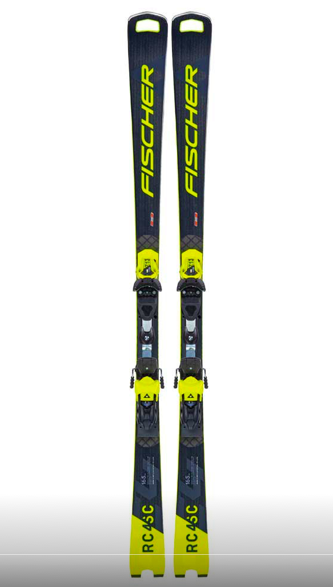 Горные лыжи Fischer RC4 WC SC M-Track с креплениями Z12 