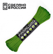 Паракорд 550 CORD nylon 30м  RUS (neon green snake)