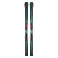Горные лыжи с креплениями ELAN 2023-24 Rental Primetime  22 green/red Ps +El 10 Gw Shift 