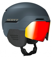 Горнолыжный шлем с визором SCOTT Blend Plus LS Aspen blue